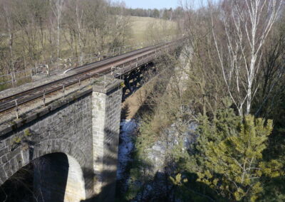 Železniční viadukt - Peklo